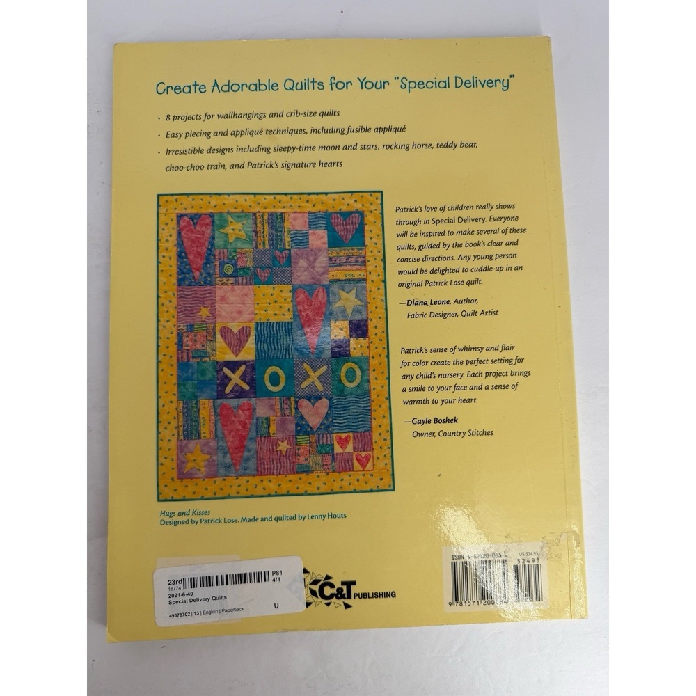 2 Books Of Kids Quilt Patterns - Picture 4 of 5